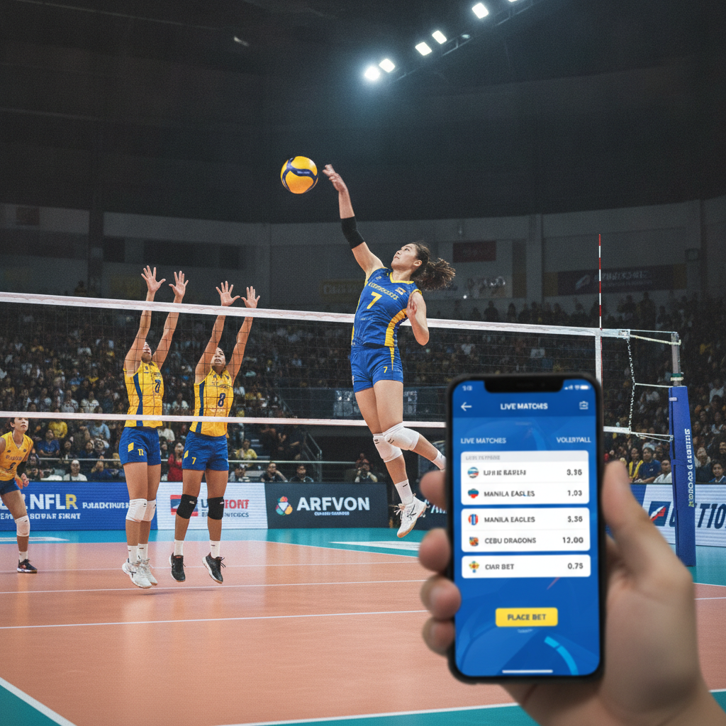 Illustration: Sovereign Play Volleyball Betting Guide – How to Bet on Volleyball Matches